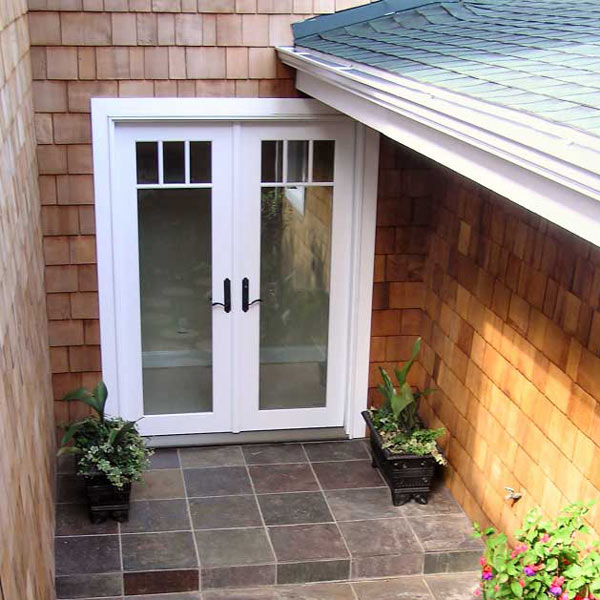 new exterior door