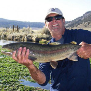 pete holding a fish