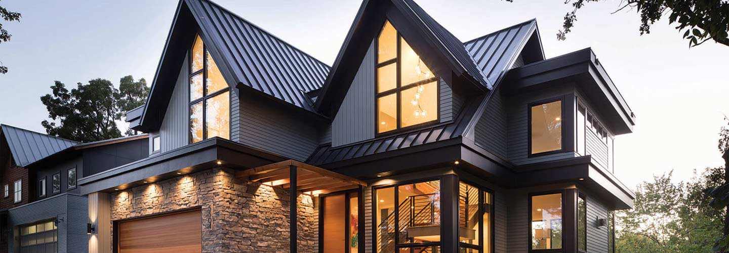 Custom Black Windows and Doors