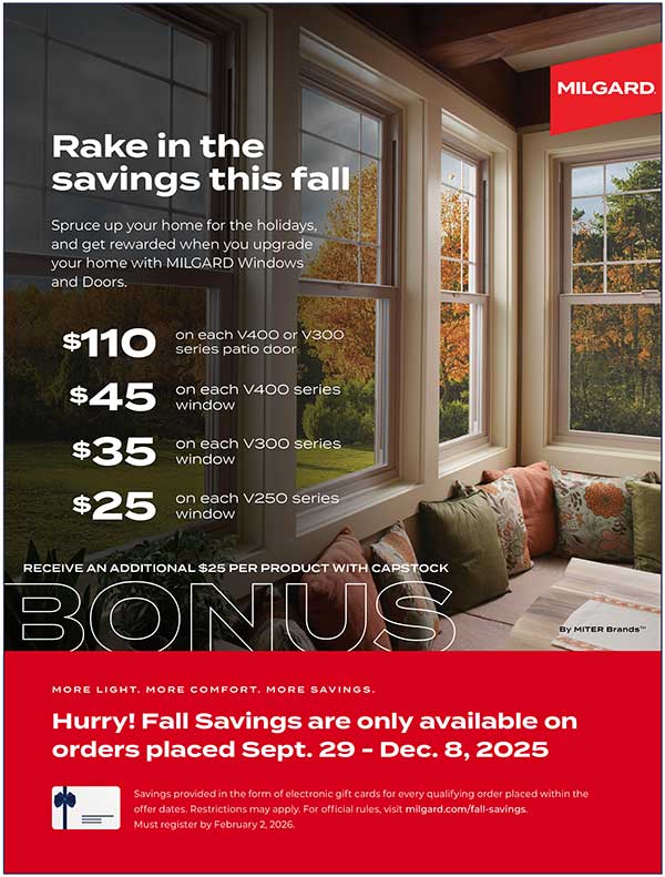 MG Flyer Fall Rebate Promo