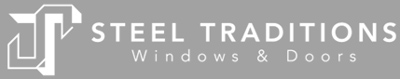 Steel Traditions logo in grey